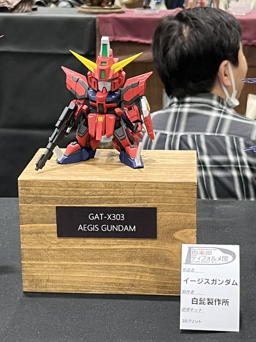 【倶楽部ディフォルメ屋活動記録】
今年も静岡ホビーショーに参加させていただきました！
メンバーの力作をご紹介させていただきます。
まずはSEED祭から
 #静岡ホビーショー2024