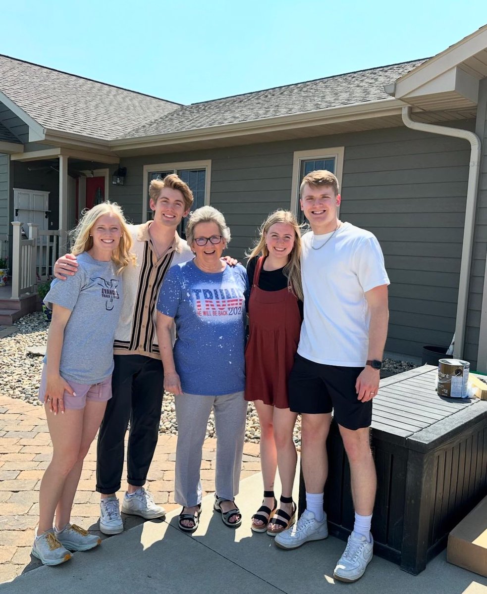 What a special Mother’s Day we had! Bryon and I went to church with his mom Sharon and dad Al in Lake Norden and got to catch up with all the neighbors…enjoyed a community meal with everyone that was delicious - I even had the chance to take a pic of Sharon with two of her three