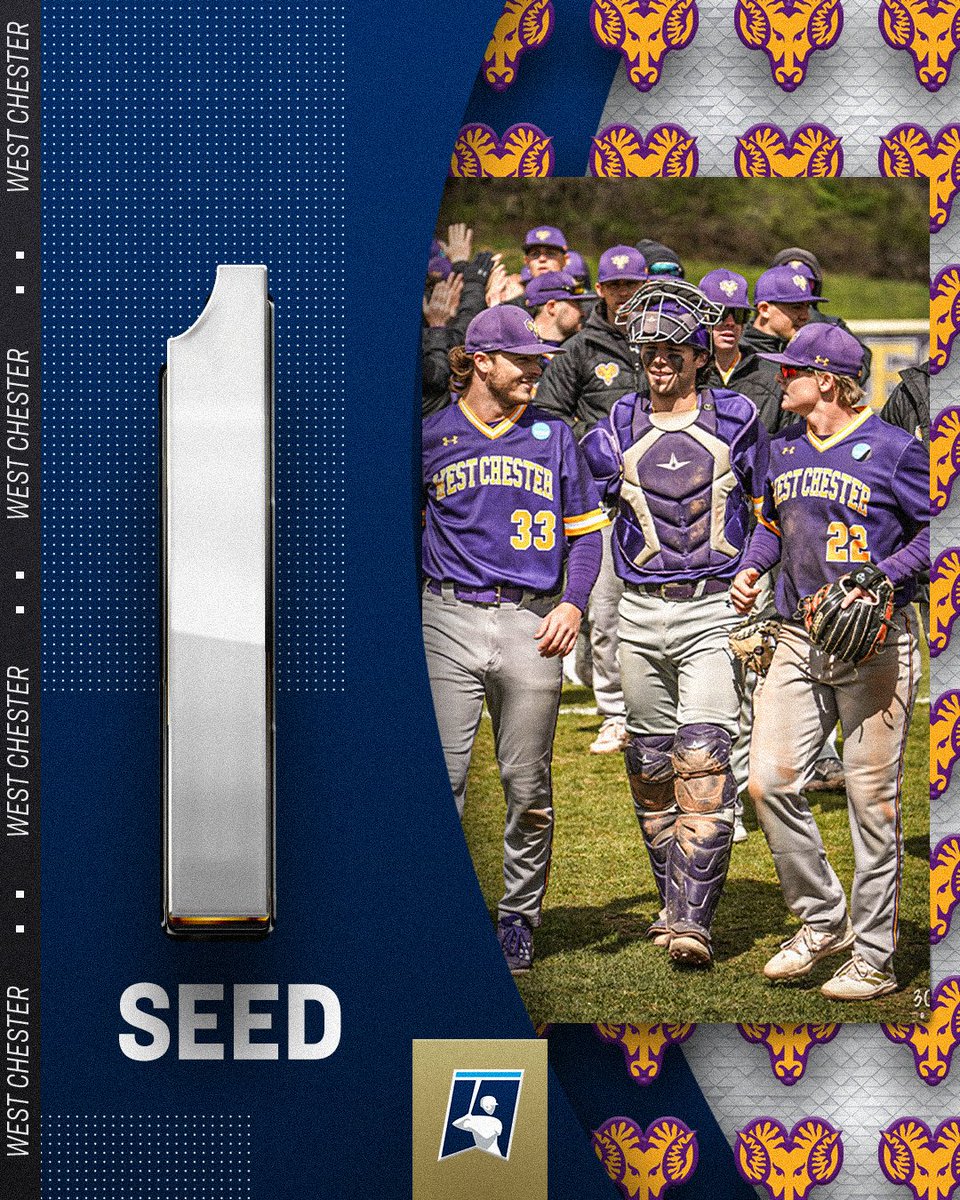 Representing the Atlantic Region as the No. 1️⃣ seed, @BaseballWcu!

#MakeItYours | #D2BSB