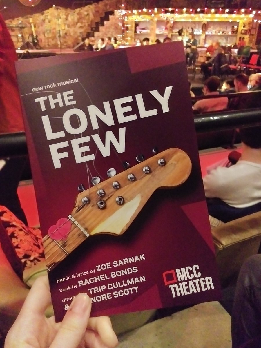 Show #2: 'The Lonely Few,' starring Lauren Patten from 'Jagged Little Pill,' at @mcctheater (with @itsjoshocampo!). 🎭