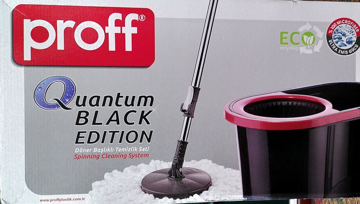 Excitingly, quantum technology has now revolutionised mopping. Looks like a university spin-out given the brand name.