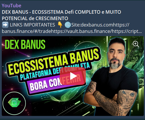 Another YouTuber talking about our jewel! Check it out there  👉 youtu.be/KOokFpV3dHA
banus.finance/#/trade
#BanusDEX #Banus #DecentralizedFinance