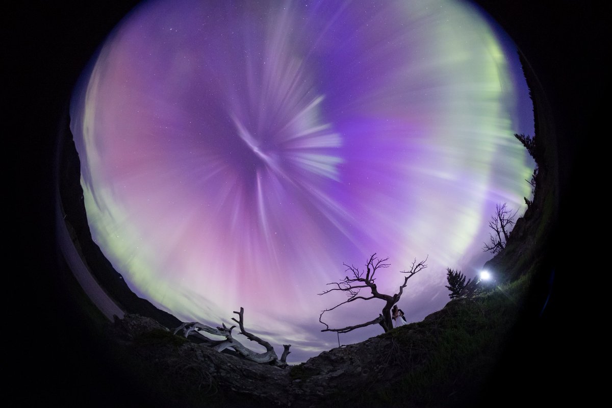 2024-05-11 @AlbertaAurora @AuroraNotify @TamithaSkov @weathernetwork @CalgaryRASC @rasc @StormHour @TravelAlberta @TweetAurora @KMacTWN #waterfalls #burmistree