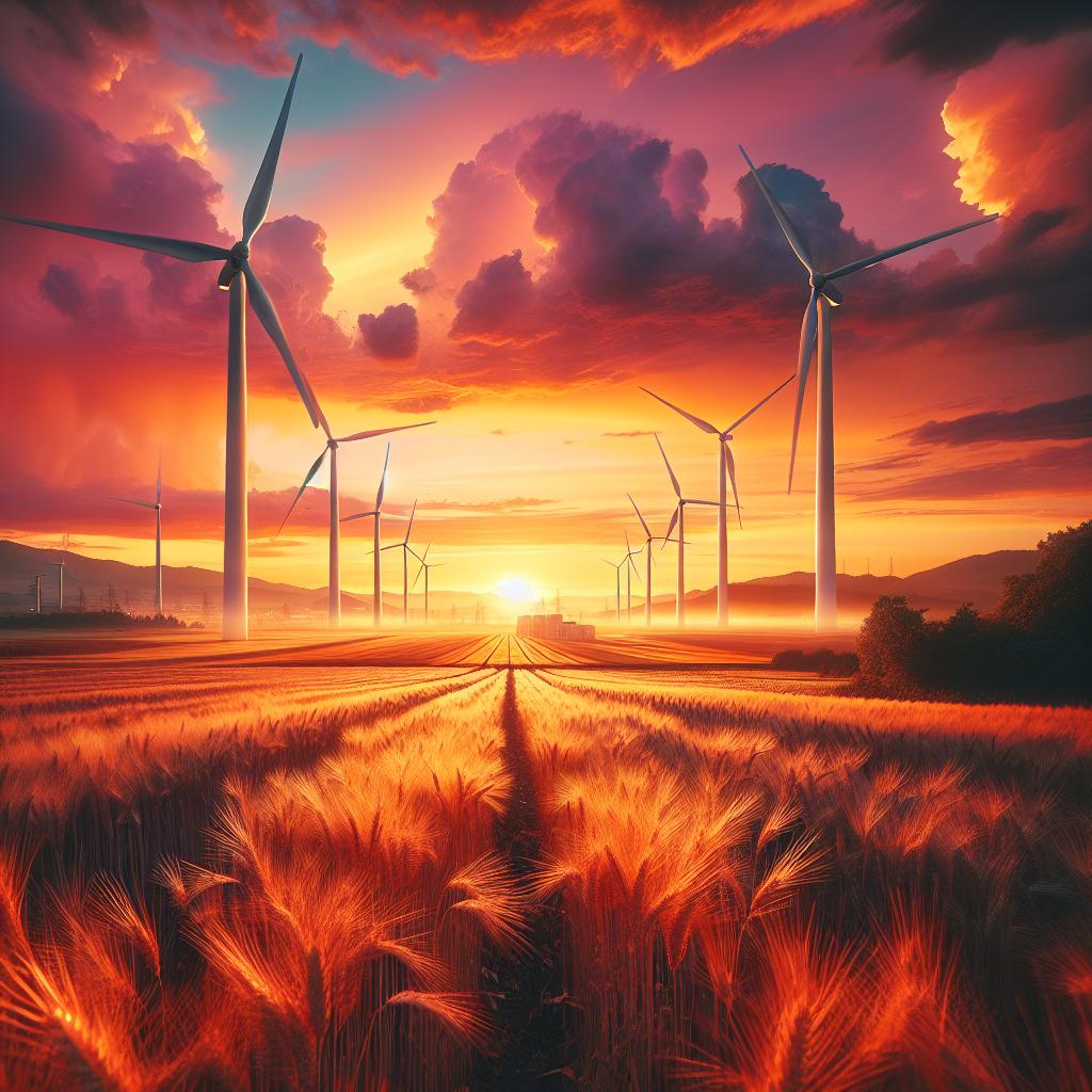 Harnessing the wind! 🌬️ Wind turbines convert around 45% of the wind passing through the blades into electricity, outperforming the conversion rate of solar panels. Let's catch the breeze! #RenewableEnergy #Sustainability #GreenTech
