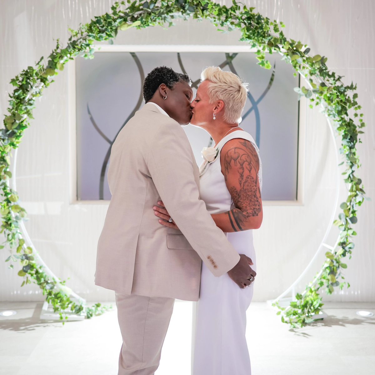 KatiePilk4's tweet photo. Mrs. &amp; Mrs. Pilkington 💍 4/24/24 https://t.co/edVe4T9Dsu