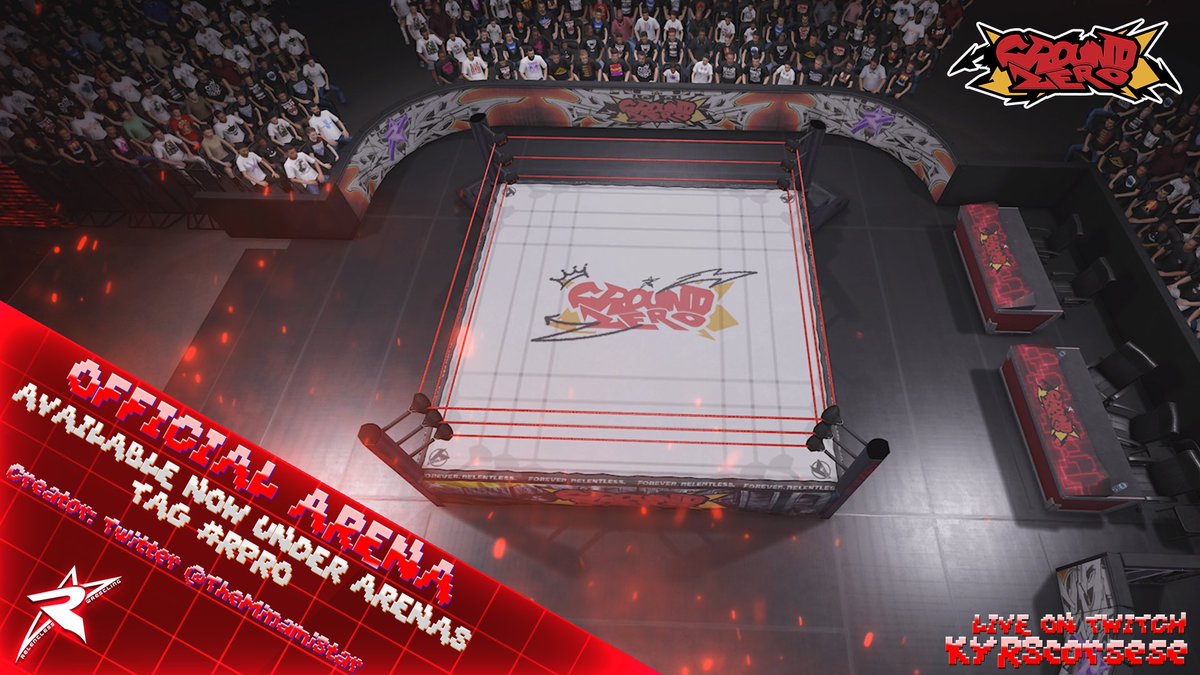 🔥RPRO Presents: Ground Zero
⭐️Arena NOW AVAILABLE 
⭐️Under Arenas: #RPRO
——
⏳DATE: June TBA
🛠️Creator: <a href="/TheMinamiStar/">𝕸𝖆𝖙𝖘𝖚𝖉𝖆 𝕿𝖆𝖓𝖆𝖐𝖆 🇯🇵</a> 
✍🏼Ramp Tron Credit: <a href="/PrinceMartyM/">MartyM</a> (MSG Arena)

🎥 LIVE ONLY ON TWITCH: twitch.tv/kyrscorsese

#WWE2K24