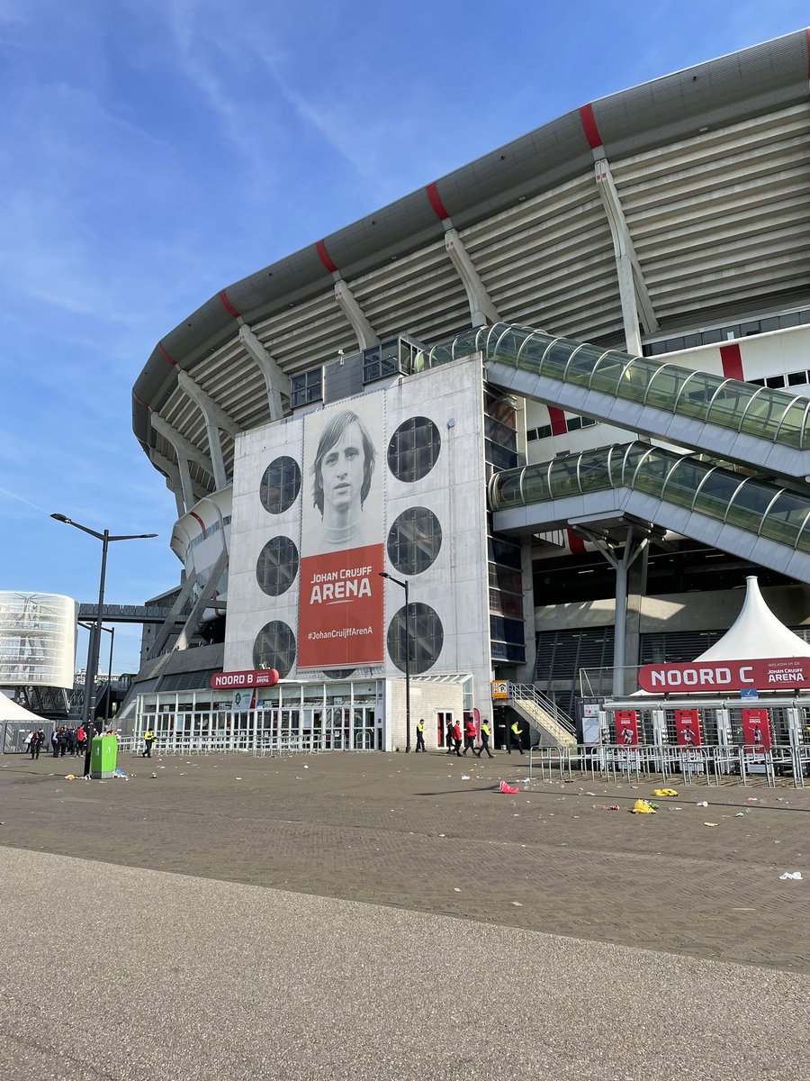 ArnaudDiStasio's tweet photo. 📍 Johan Cruijff ArenA
⚽️ Ajax-Almere City : 3-0

Stade ⭐️⭐️
Cadre ⭐️
Ambiance ⭐️
Match ⭐️

#groundhopping  ⤵️ https://t.co/LtZ6GXxL0D