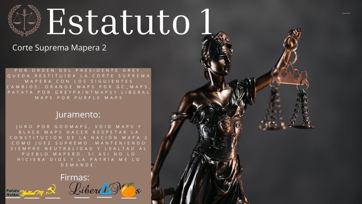 NUEVA CORTE SUPREMA

Los nuevos miembros de esta corte suprema son:
<a href="/LiberalMaps/">Si Te Sigo Eres Fan De Cristiano Ronaldo</a> 
<a href="/PatataMaps/">PatataMaps 🗺 lvs Mens 💞🏳️‍🌈💞</a> 
<a href="/maps_orange/">defensorista de defensores</a> 
@maps_yellow 
<a href="/zurdimaps/">Que vuelva Promiedos</a> 
<a href="/SmirnovMiIdolo/">un-triangulo-azul 🇦🇷⭐♏</a>