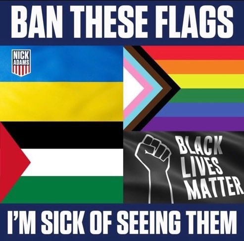 Ban  these flags!
