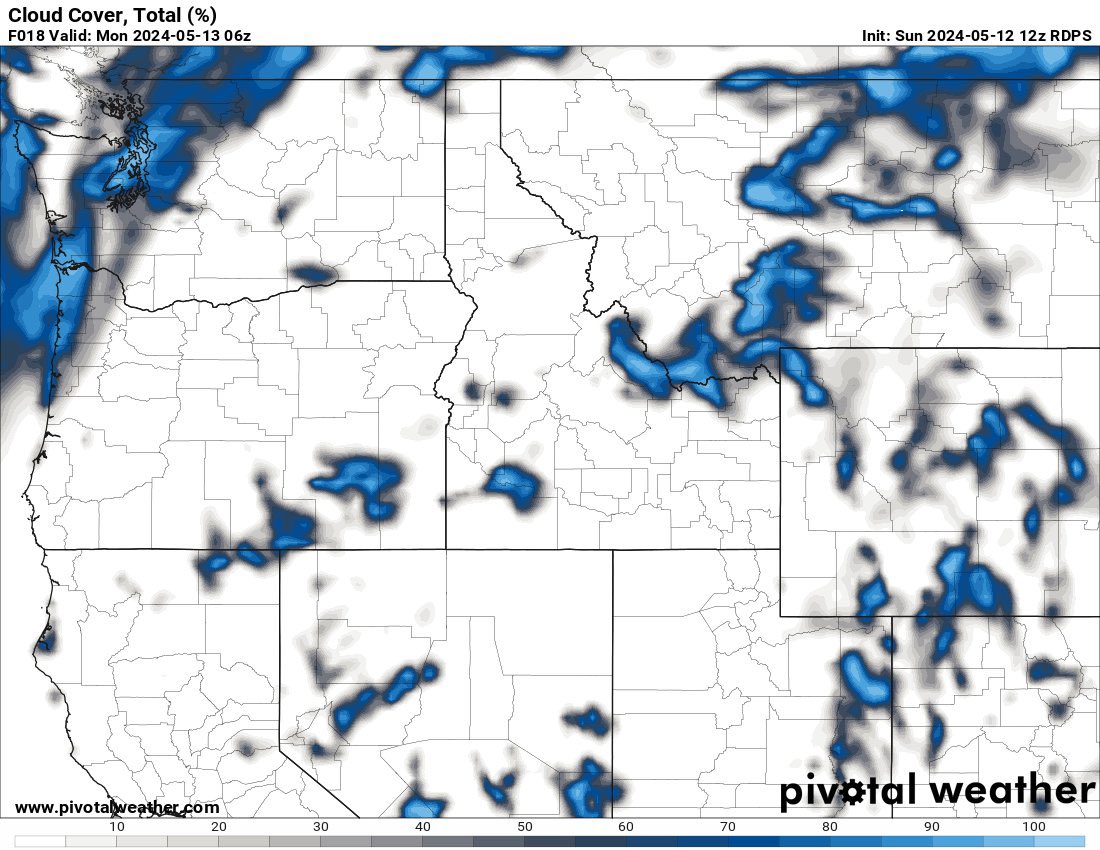 Well friends of #Aurora in SW #BC & the #PNW inclg #WA — while there’s an increased chance of Aurora again tonight, a weak upper trough is set to move through. Our nemesis, the cloud, will likely impact viewing. Stay tuned BUT don’t get your hopes up. This is gonna be a nowcast.…