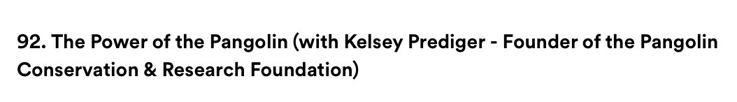 I am getting ready to launch tomorrow's podcast and it feels really significant. I spoke to Kelsey for the first time almost 4 years ago. Now, 90 episodes later, she's back... I can't wait for you to hear this 🥹 @PangolinPodcast