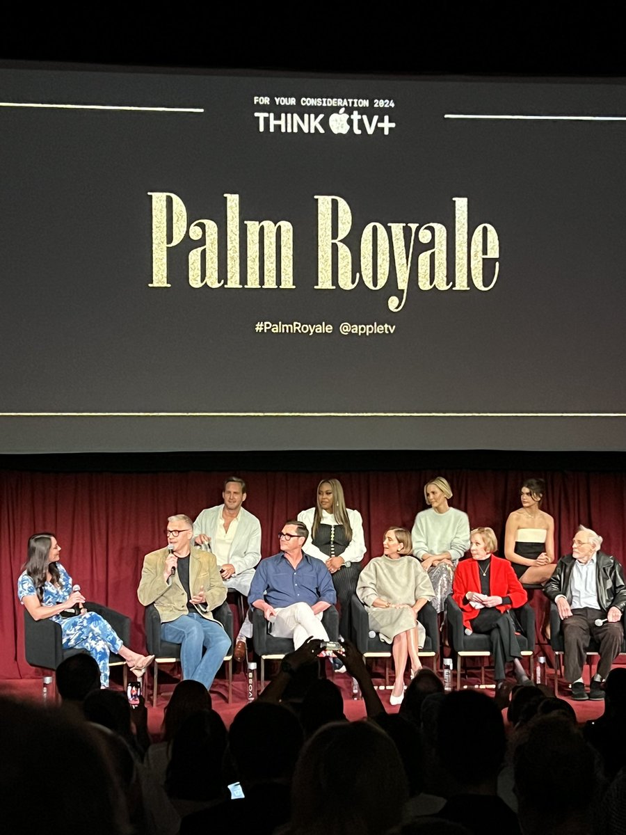 ✨ I loved the #PalmRoyale FYC screening yesterday — so many icons on one panel! Thank you @AppleTV and @TelevisionAcad for hosting this beautiful event! 💘🎥🌴

#EmmyFYC #TelevisionAcademy #Hollywood #LosAngeles #Grateful #ThankYou