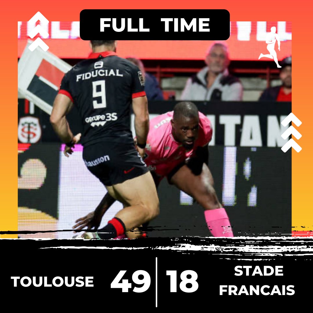 Toulouse secure a big victory over Stade Francais #TOP14