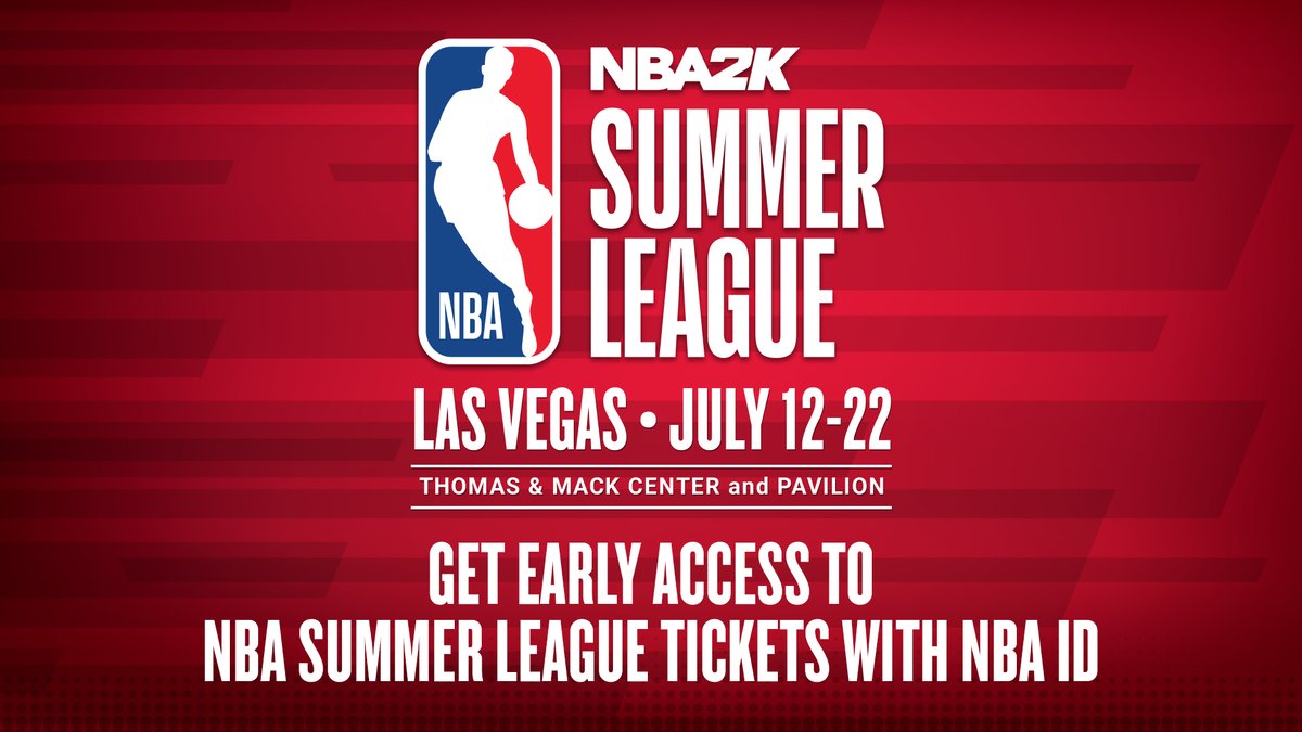 🗣 NBA ID Members

Get access to an exclusive pre-sale ticket offer for #NBA2KSummerLeague! 👀 

🎫: 2kgam.es/3wtXXgS
Sign up for @NBA ID today: 2kgam.es/3QCj73u