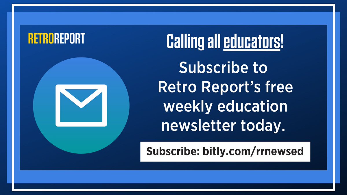 📧 This week's #education newsletter features: - A new lesson for our video on conspiracy theories - A new lesson and activity for 'The Cold War Arms Race' - An article for #MentalHealthAwarenessMonth Not a subscriber? Sign up today: bitly.com/rrnewsed