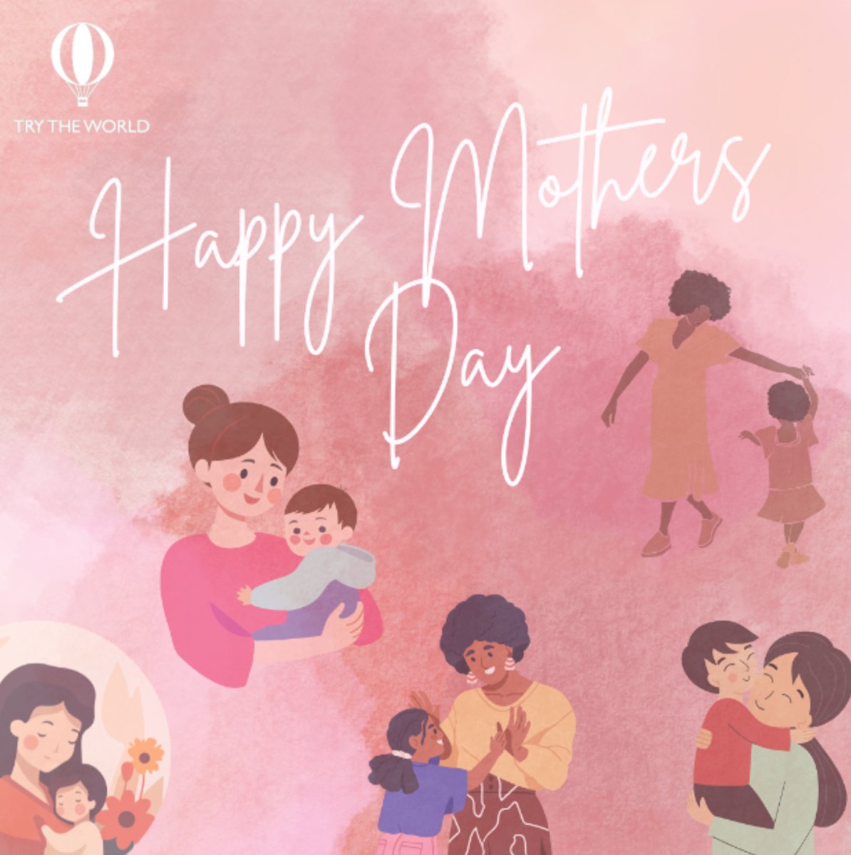 🌸 To all moms 👩 around the world, Happy Mother's Day!❤️ 🎁💐 #TryTheWorld #MothersDay #SnackTime #Mother #GlobalSnacks #MothersDayTreats #MomApprovedSnacks #GourmetSnacks #MothersDay2024 #Mothers #Mom #MomApproved