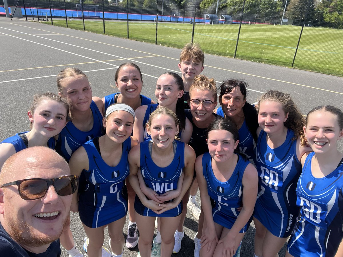 All 14-17 plus captain <a href="/barclay_anita/">Anita Barclay</a> 😉 and they’ve only gone and done it!!! Unbeaten 5/5 and PROMOTION to East Region div 3!!!🥳🥳