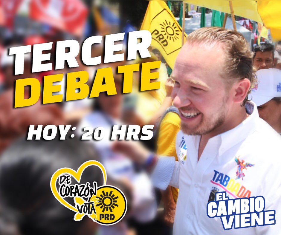 La Ciudad de México se debate entre dos opciones: El partido de las mentiras o la alianza que defiende a México de la destrucción del partido oficialista. 

Hoy tenemos nuestro #DebateChilango y vamos con todo a apoyar a <a href="/STaboadaMx/">Santiago Taboada</a> .