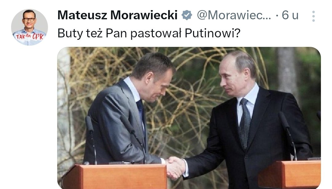 Morawiecki nie ma przyzwoitości za grosz...