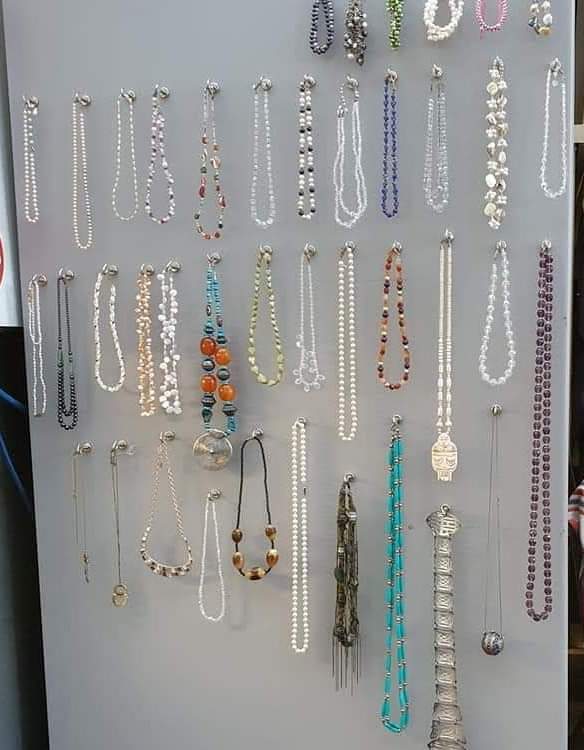 Looking for a statement necklace or a subtle set of pearls...Collectable Curios have lots of choice for you at our stalls in St George's Market. Pop along Fri-Sun for a good old browse! collectablecurios.co.uk #Jewellery #Vintagejewellery #Collectables #StGeorgesMarketBelfast