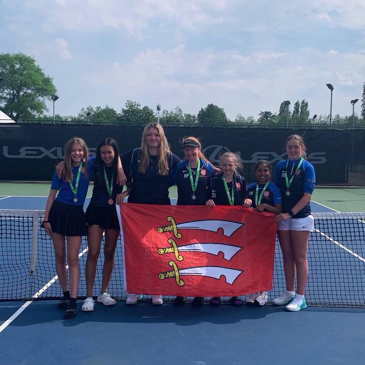 A real joy to work with this group of girls over the past few days. From the qualifying stage a couple of weeks ago to a 3rd place finish at the 14U County Cup National Finals 🥉 @LTACompetitions