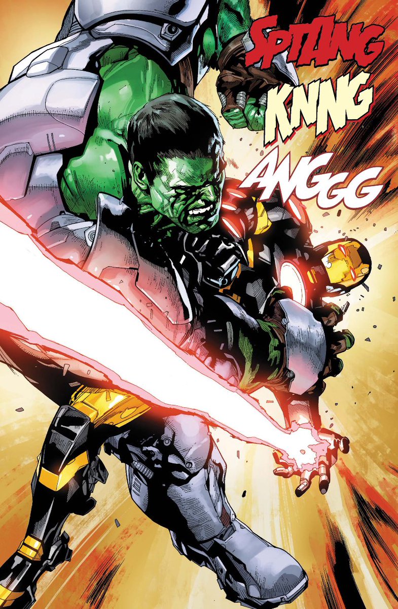 Hulk vs. Iron Man ✨ (Indestructible Hulk #2 - Mark Waid, Leinil Francis Yu, Gerry Alanguilan, Sunny Gho, and Chris Eliopoulos) #Hulk #IronMan #MarvelNOW #MarvelComics
