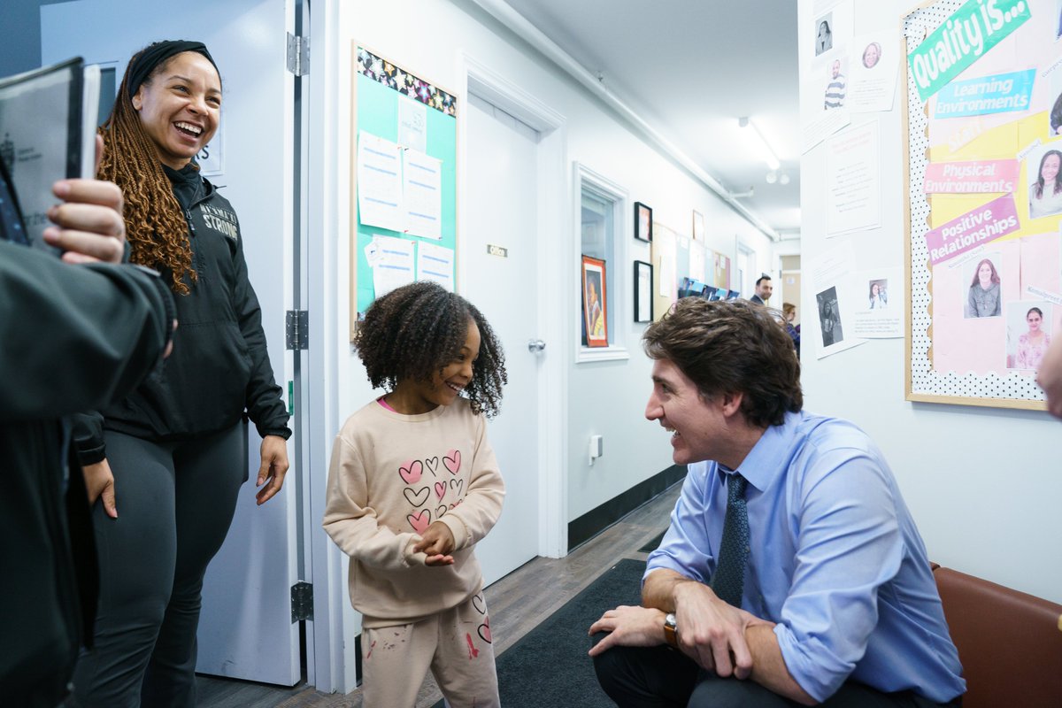 Affordable child care means more parents — especially moms — don’t have to choose between their family and their career. We’ve brought the cost of child care down in every province and territory, and now we’re creating more affordable spaces, too.