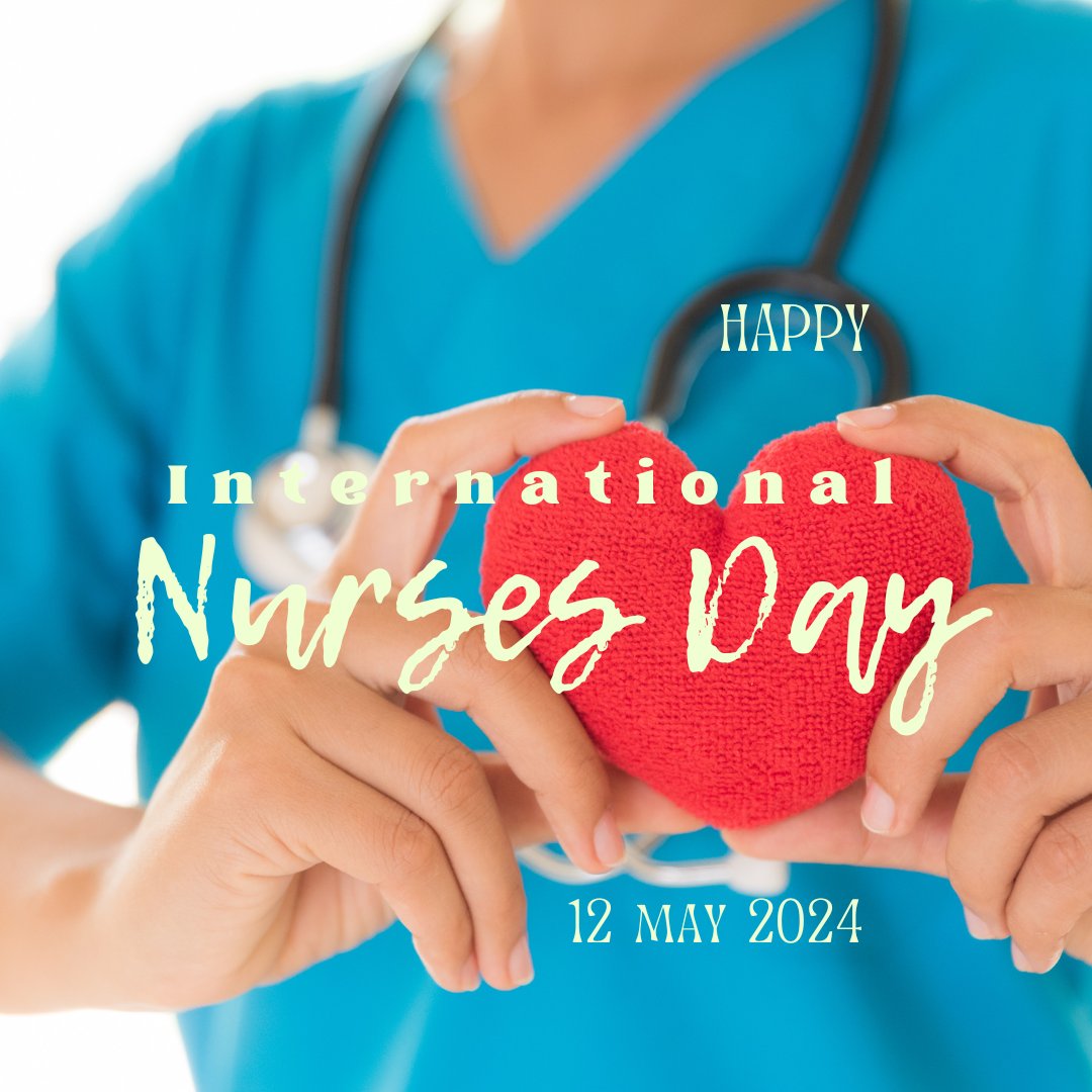 Happy International Nurses Day! 🌟

Today, we celebrate the incredible dedication of nurses worldwide. Thank you!💙