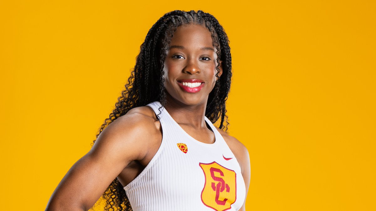 USC goes 2-3-4 in the Pac-12 women's 100m!

Jassani Carter: 11.19 (+0.1) 🥈
Samirah Moody: 11.26 (+0.1) 🥉
Christine Mallard: 11.30 (+0.1)