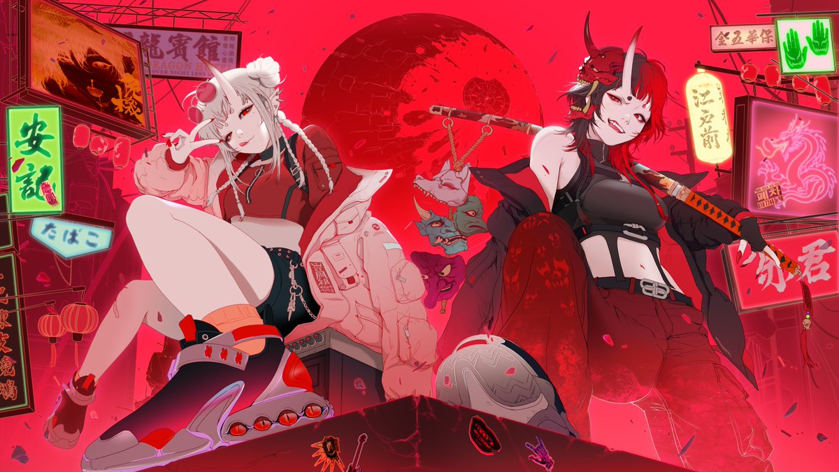 GHARLIERA1's tweet image. AKAGIMI "赤君" JAPANESE GIRLS RAP UNIT, which I worked on, has been released!
@akagimiakagimi