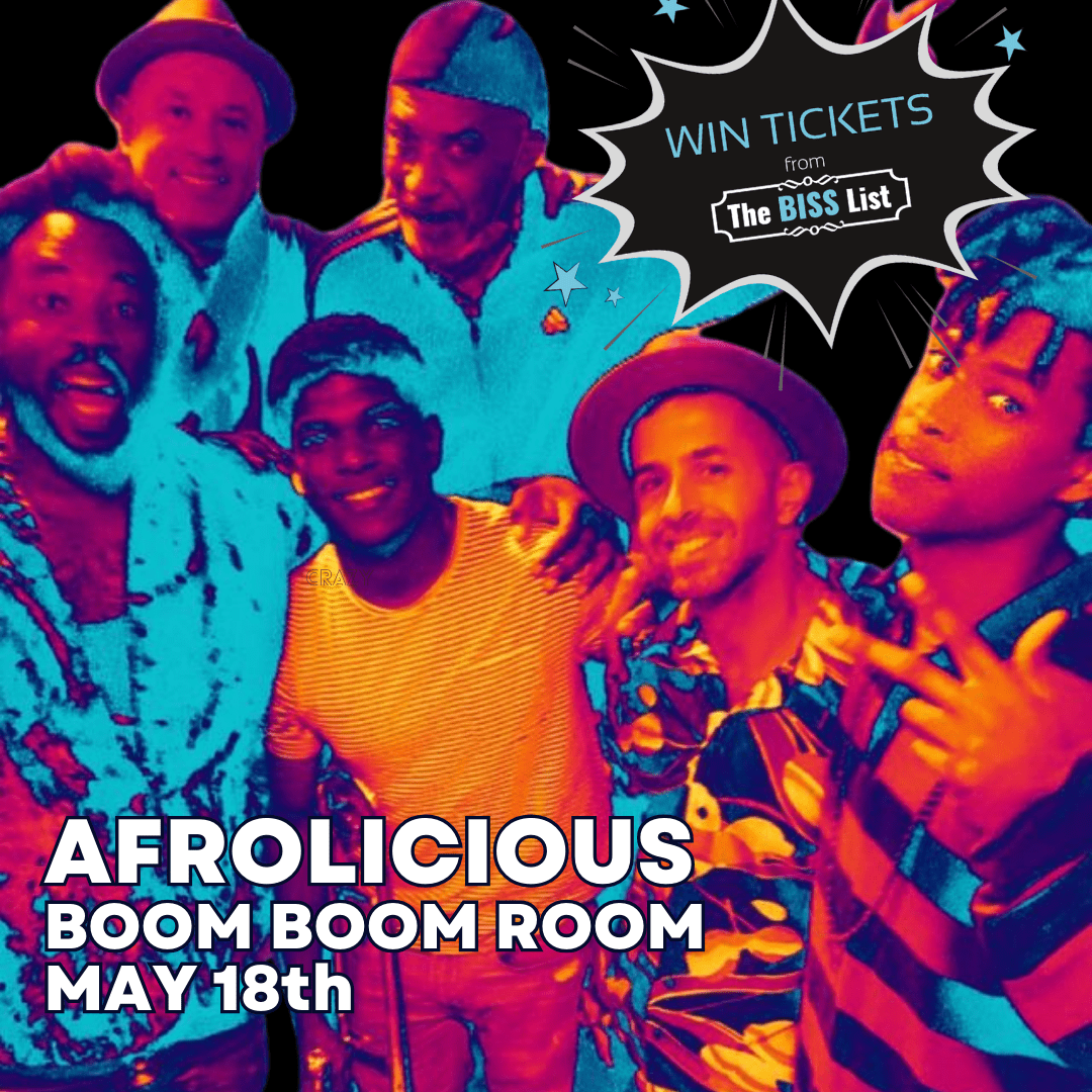The genuine passion, love, funk and energy at an Afrolicious event is something folks feel during and long after the event itself! Get that good feeling May 18th at Boom Boom Room. Enter to #WINTICKETS from The BISS List at @bisslist link in bio.