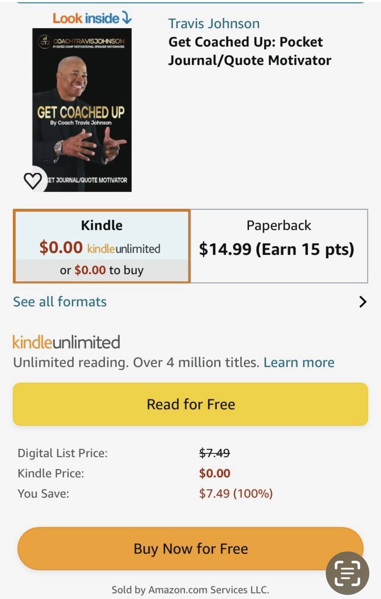 ❤️FREE MOTHER’S DAY GIFT FROM COACH TRAVIS JOHNSON❤️ 🚨ONLY AVAILABLE TODAY SUNDAY 5/12 ✅1. Click Book or Calendar Link for Free Download 😎Book amazon.com/Get-Coached-Up… 😎Calendar amazon.com/s?k=get+coache… ✅2. Click Kindle Version ✅3. Click Orange Tab Buy Now for Free