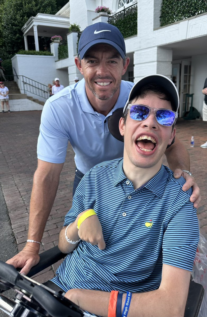 Safe to say congratulations to our friend @McIlroyRory for an incredible round today and his 4th victory at @WellsFargoGolf @PGATOUR So glad we got to hang out this week and watch