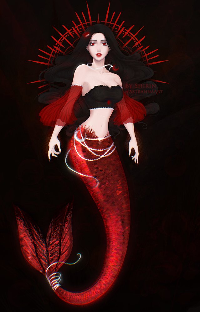 ah yes, the elusive vampire mermaid
(my mina for #mermay / #mermay2024)