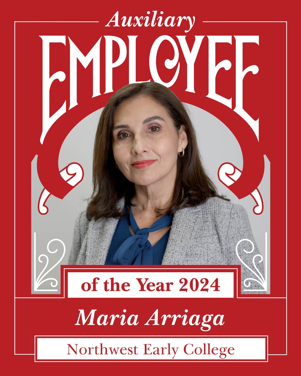 Canutillo Aces! ♠️ ♥️ ♦️♣️

Help us congratulate Maria Arriaga, <a href="/Northwestechs/">Northwest Early College</a>  Campus Auxiliary Employee of the Year! 

We are FLUSHed with delight at having her be part of the #BestSmallDistrictinTexas. #AAARated