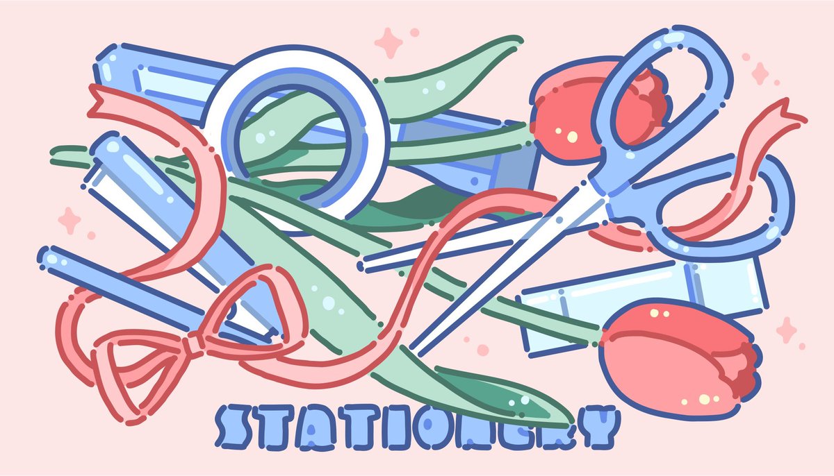 stationery

#illustration #イラスト