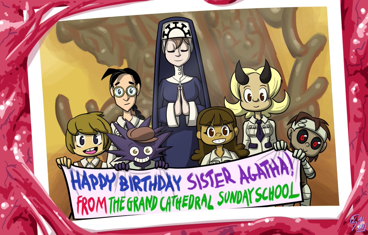 Happy birthday, Sister Agatha! Wait, was your birthday always on the 12th? I'm almost certain it was a different date last year. Log into Skullgirls Mobile today for a free UNSPEAKABLE RELIC and other Double pressies!