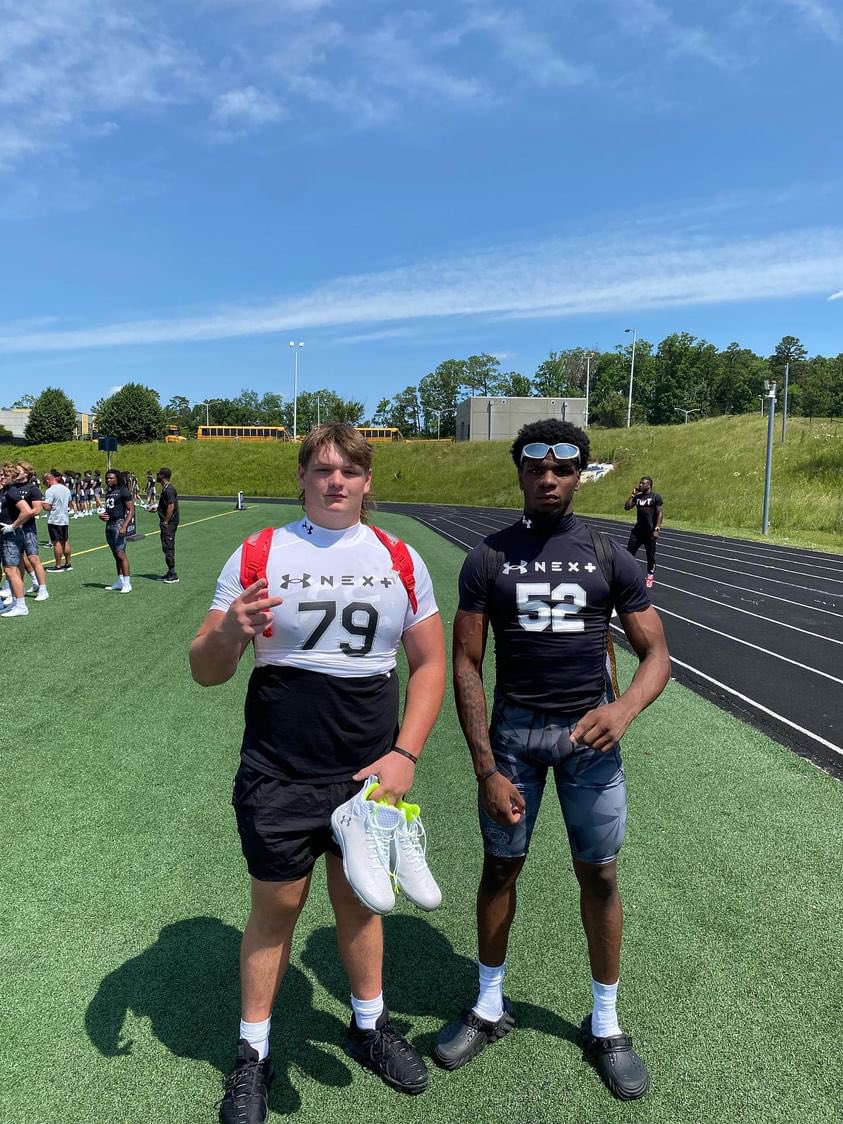 Had an amazing day in Charlotte at the 
UA NEXT CAMP ! <a href="/RRACKLEY9/">Coach Ranier (Rack) Rackley</a> <a href="/DemetricDWarren/">Demetric D. Warren</a> @RivalsFriedman <a href="/TheUCReport/">Billy Tucker</a> <a href="/NCStateRivals/">Jacey Zembal</a> <a href="/TomLuginbill/">Tom Luginbill 🇺🇸 🏈</a> <a href="/CraigHaubert/">Craig Haubert</a> <a href="/JoelBryantHSOT/">Joel Bryant - HighSchoolOT</a> <a href="/ethanmmcdowell/">Ethan McDowell</a>