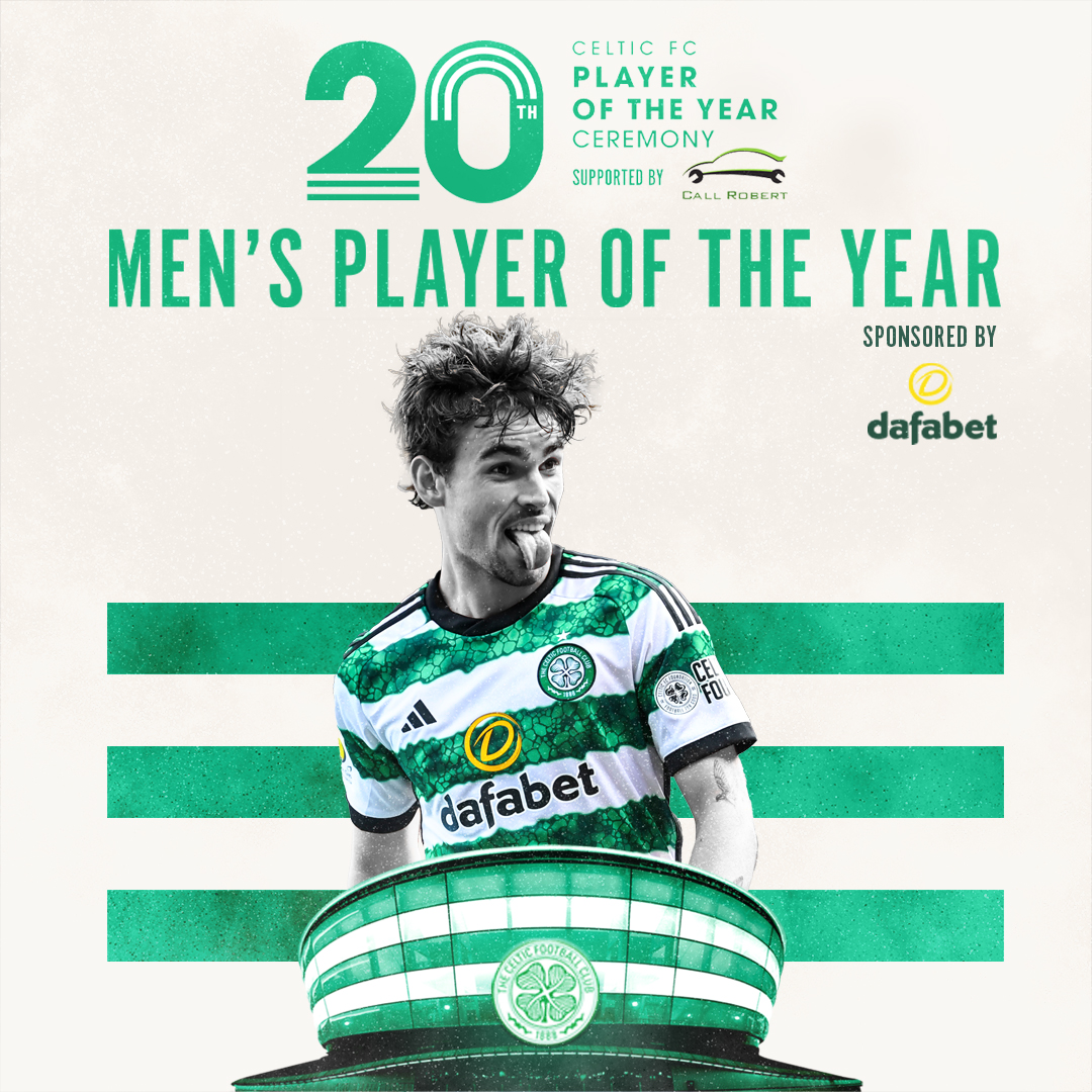 🏅 As voted for by you, our 2023/24 #CelticFC Men's Player of the Year sponsored by @Dafabet is... 🍾 @mattoriley8! 🍾 Congratulations to Matt on a brilliant season! 👏 #CelticPOTY🍀