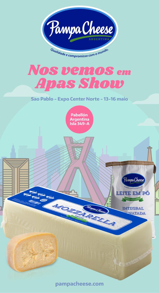Ya estamos en San Pablo!! 🧀 #soapaulo #queijo #apasshow