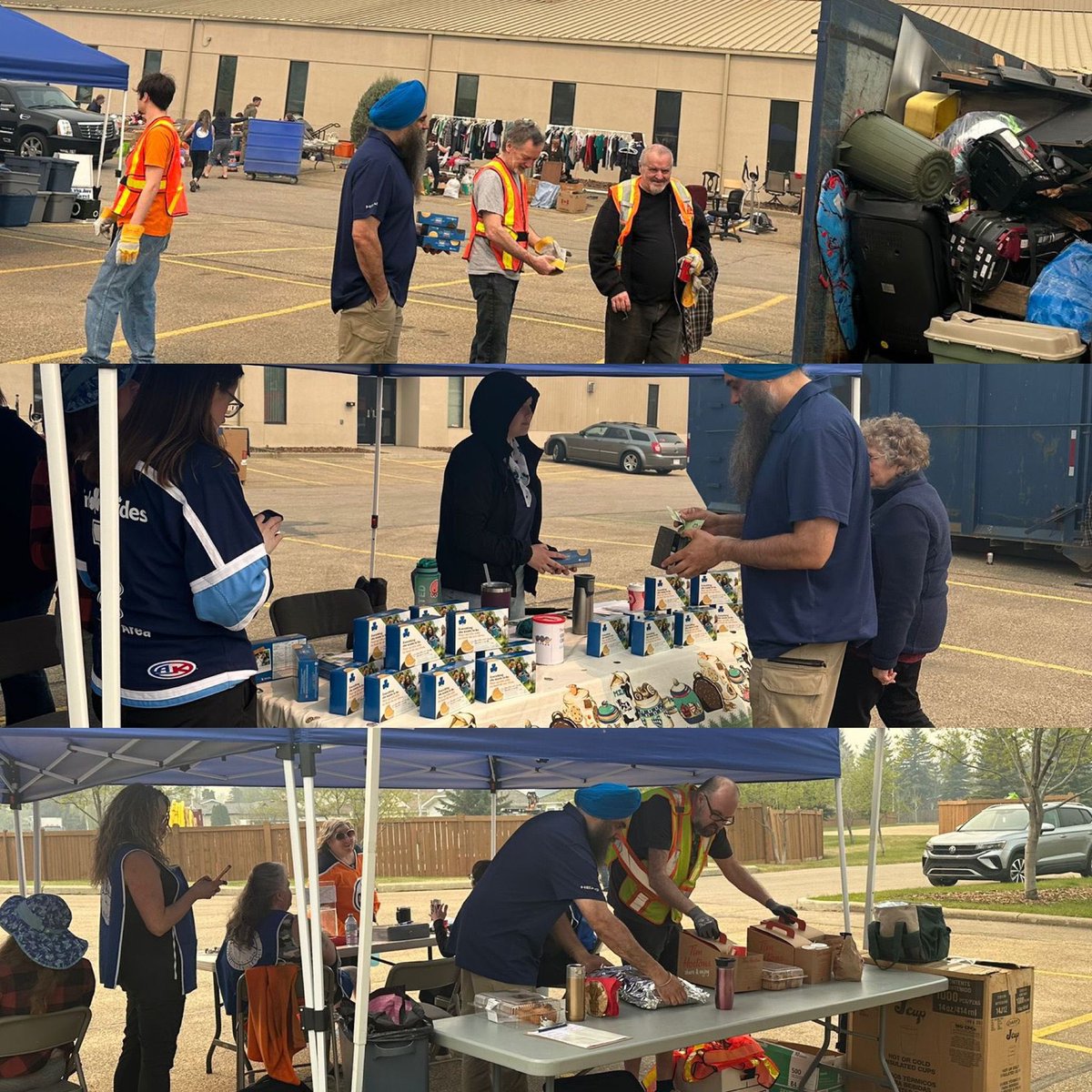 Thank you to the Southwood Community League volunteers for organizing a successful Big Bin event yesterday. It‘s always a good day when you are able to buy Girl Guide cookies! #edmonton #yeg