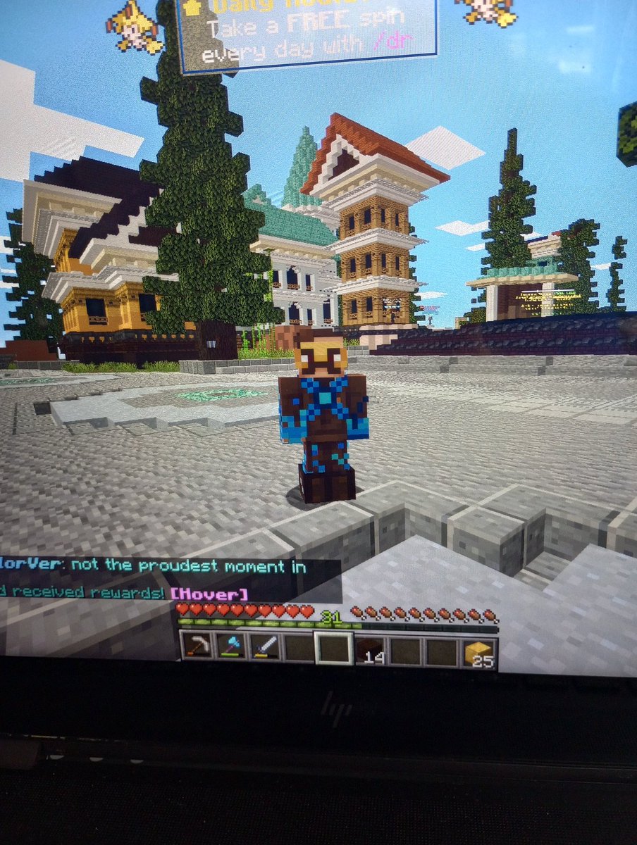 My current skin on pixelmon