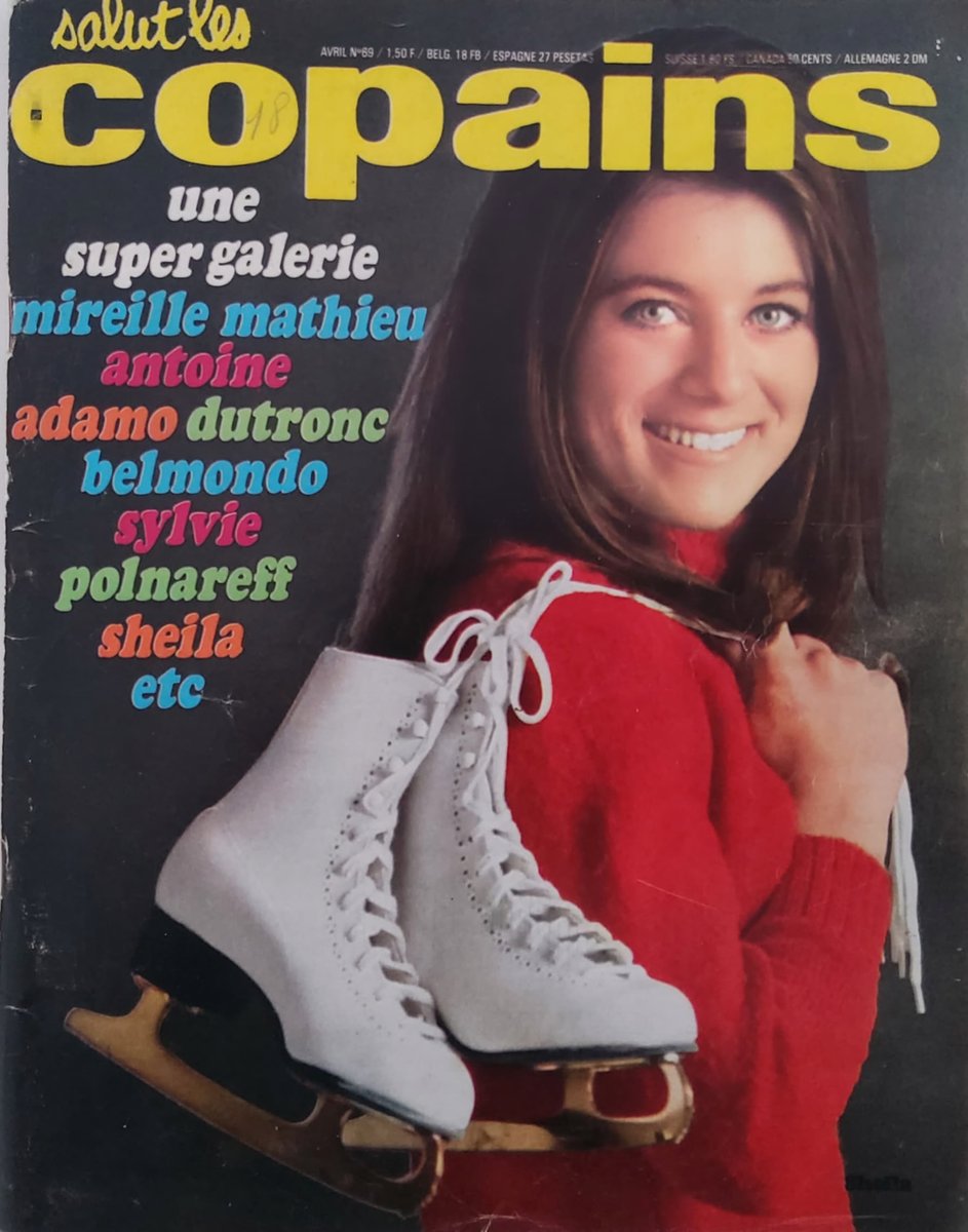 Salut Les Copains 1968. #magazines #vintage