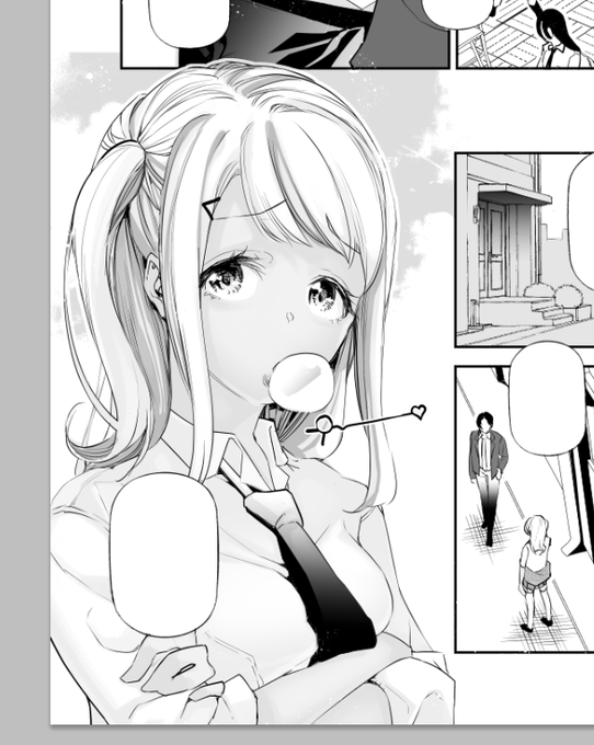 思った以上に手間かかるんだツートンカラー 