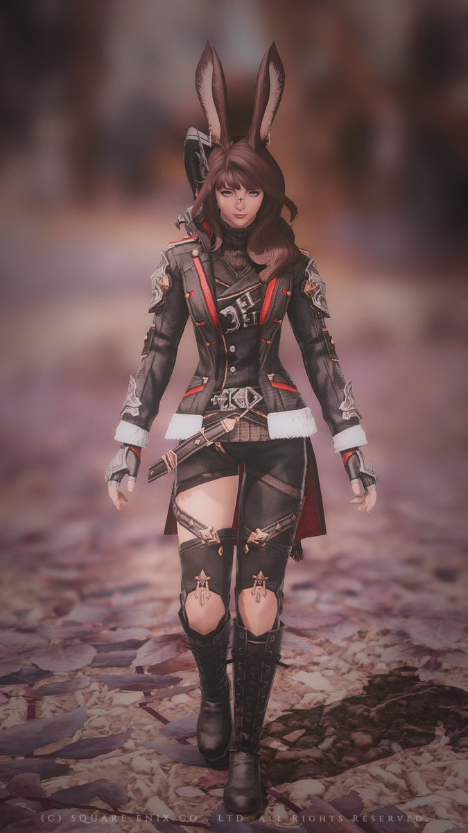 #おはウサ 

🖤

#ヴィエラ #3shineViera #FFXIV #FF14