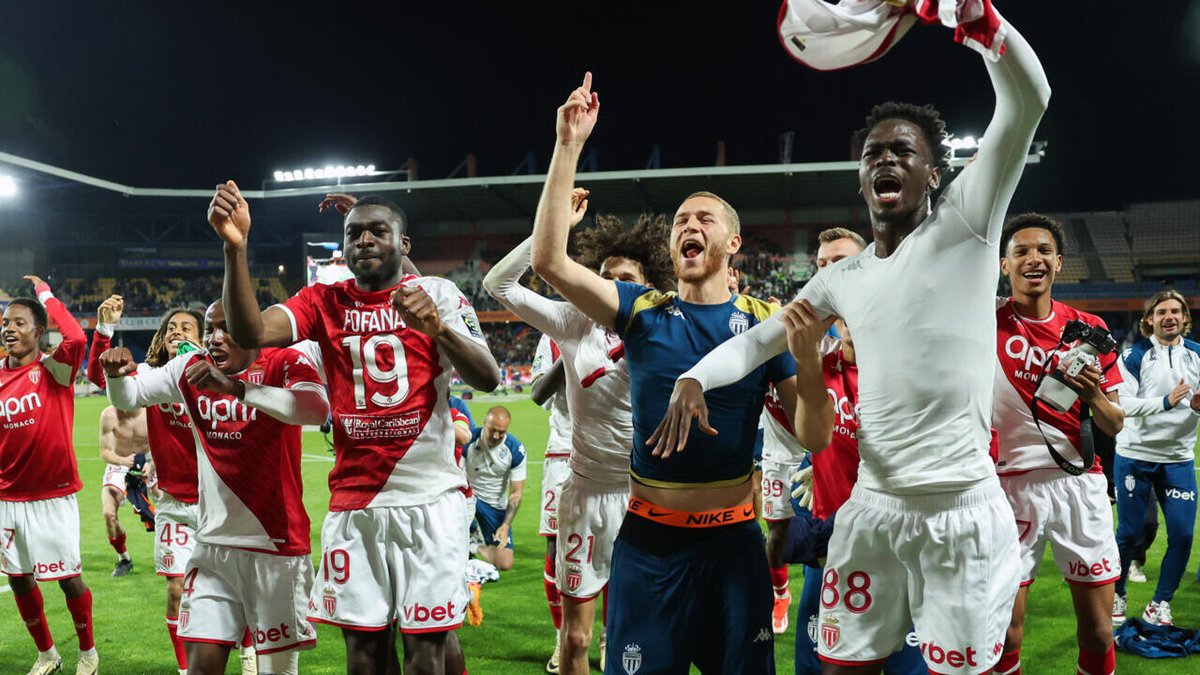 Ligue 1: Monaco qualifié pour la Ligue des champions, Clermont officiellement Ligue 2 ➡️ go.rfi.fr/M2H