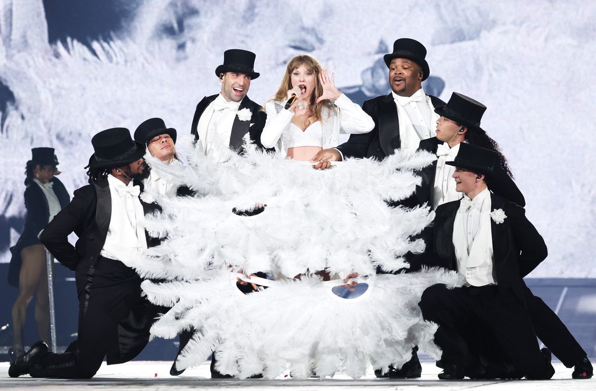 taylorswift13's tweet image. This post is dedicated to the new Tortured Poets section of the Eras Tour (aka Female Rage The Musical!) and everyone who made these memories so magical. To my crew, fellow performers, and band who worked tirelessly in their break to concoct this surprise for you - but mostly for…
