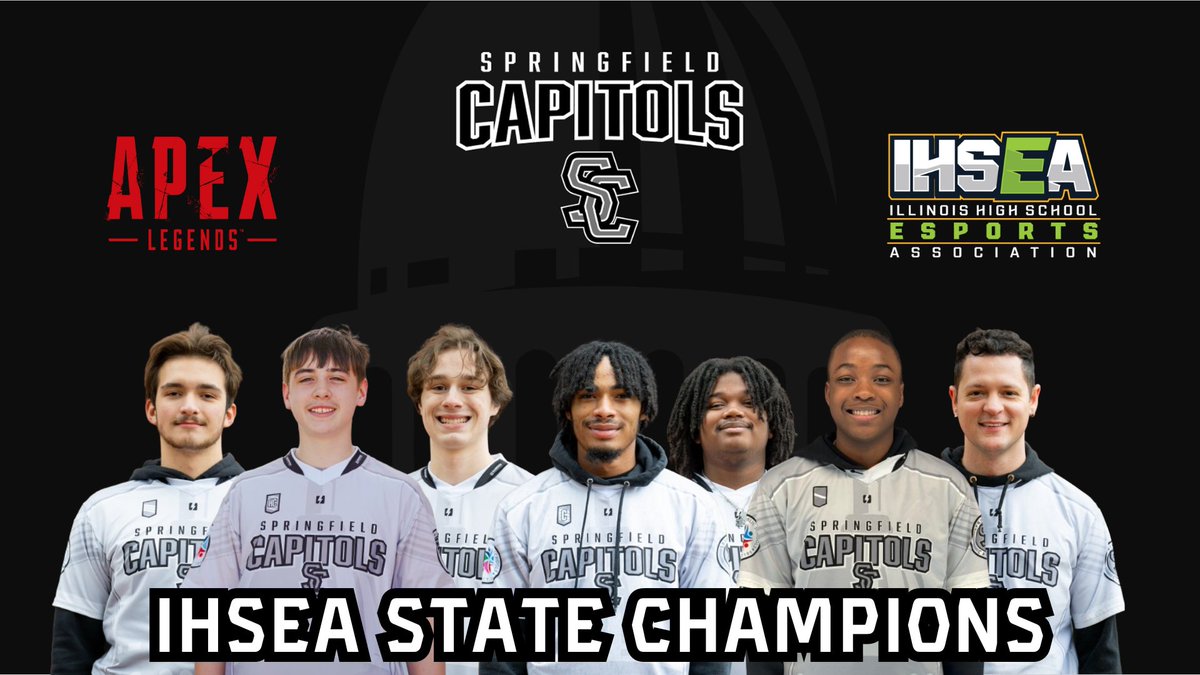 There are no better Apex Legends players in the <a href="/IHSEA_org/">Illinois High School Esports Association</a> than the Springfield Capitols! Led by senior captain Dre Cameron and electrified by freshman phenoms Jarrett Weyant and Keimari Mehundrew, the Capitols finished a DOMINANT season with a State Championship. <a href="/schooldist186/">District 186</a>