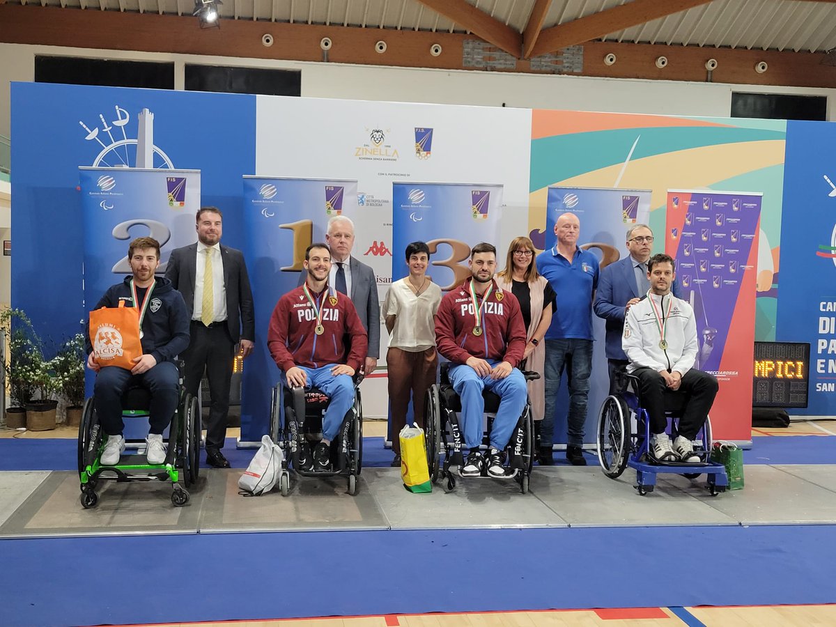 San Lazzaro di Savena (BO) 2ª Giornata dei Campionati Italiani di scherma paralimpica L'atleta del Gruppo Sportivo Paralimpico #Difesa Matteo Betti si aggiudica la Medaglia di Bronzo🥉nella Spada Maschile Categoria A Bravissimo! #ForzeArmate🇮🇹 #UnaForzaperilPaese #GSPD