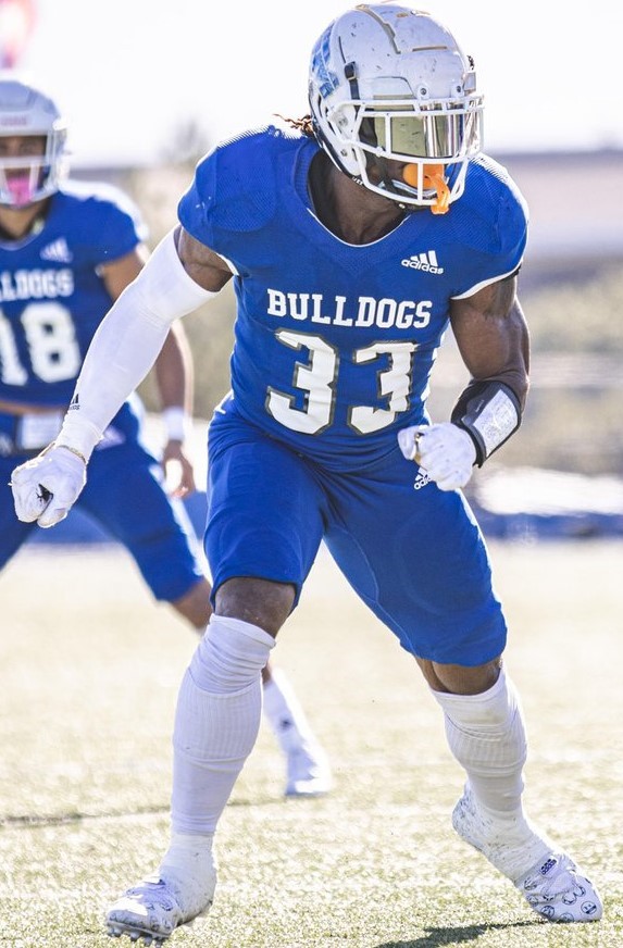 Malik Johnson @malikjohnson303 @ San Mateo JuCo @CSM_Football picks up @NMStateFootball @coachTcsm